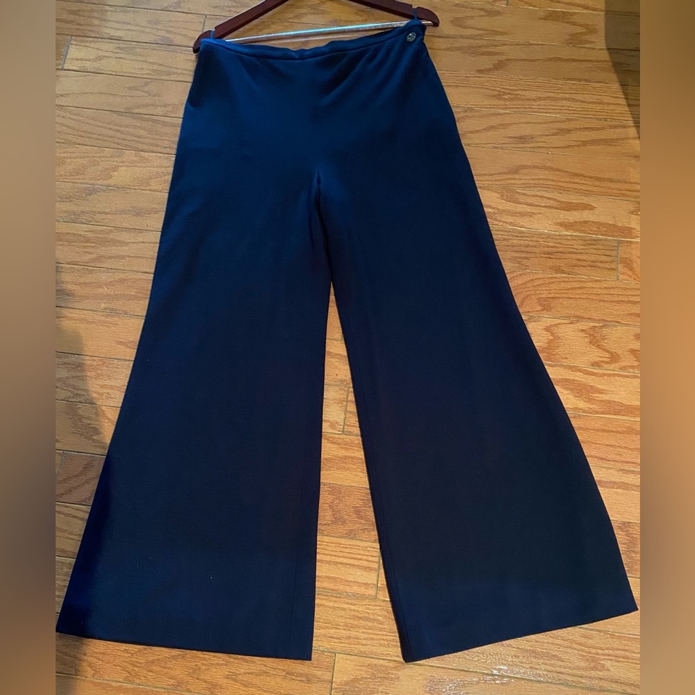 Chanel Wide Leg Wool c2010 French Size 44 - Picture 1 of 16